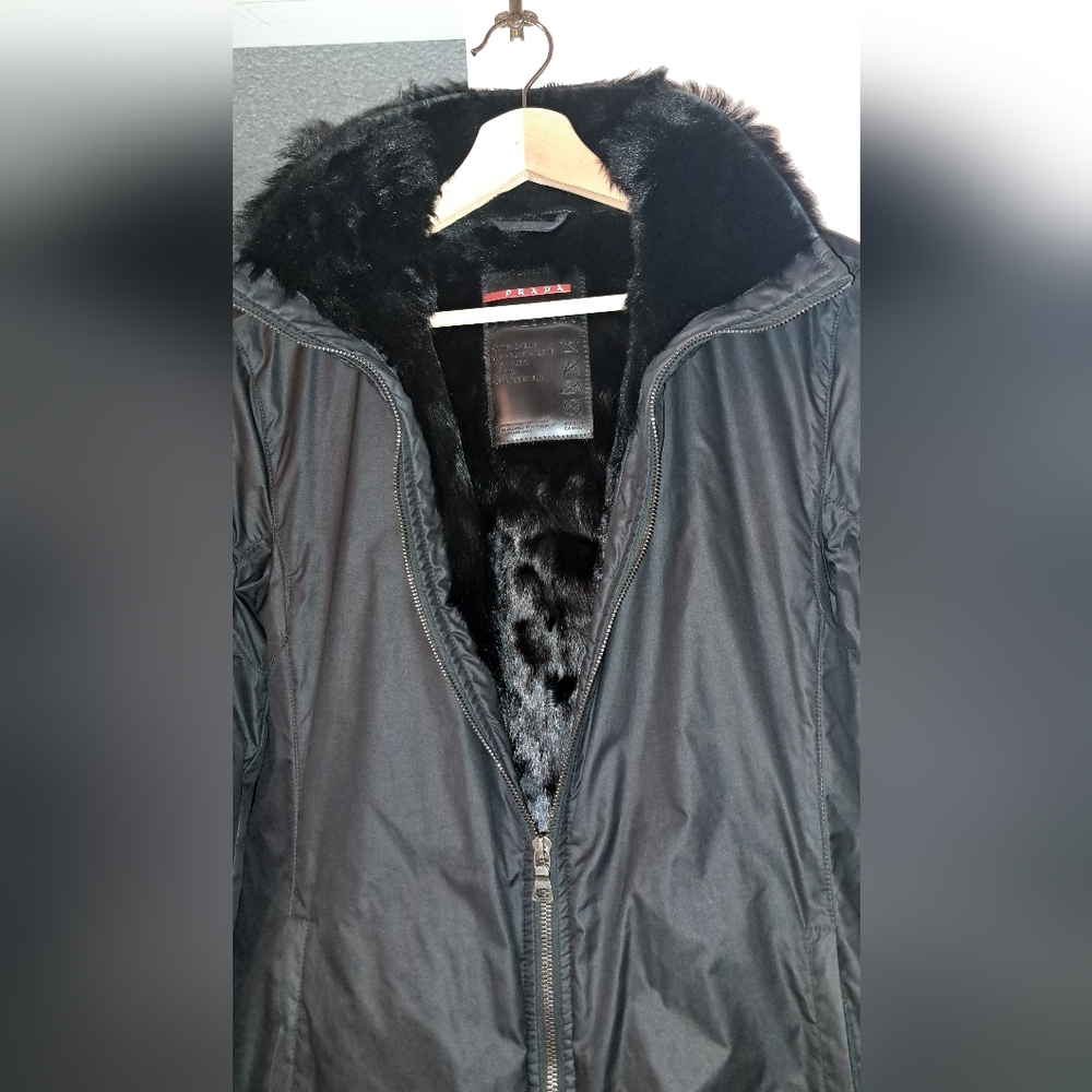 Original PRADA Jacket. Black color.Size 48 (Italy)